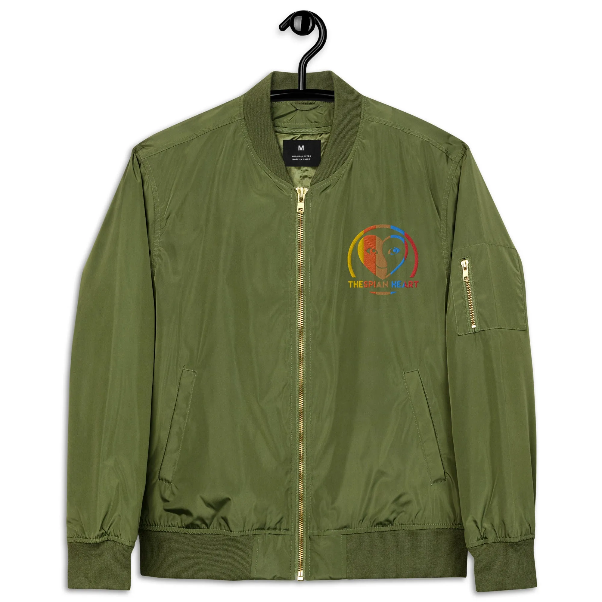 #Actorlife Embroidered Premium Recycled Bomber Jacket