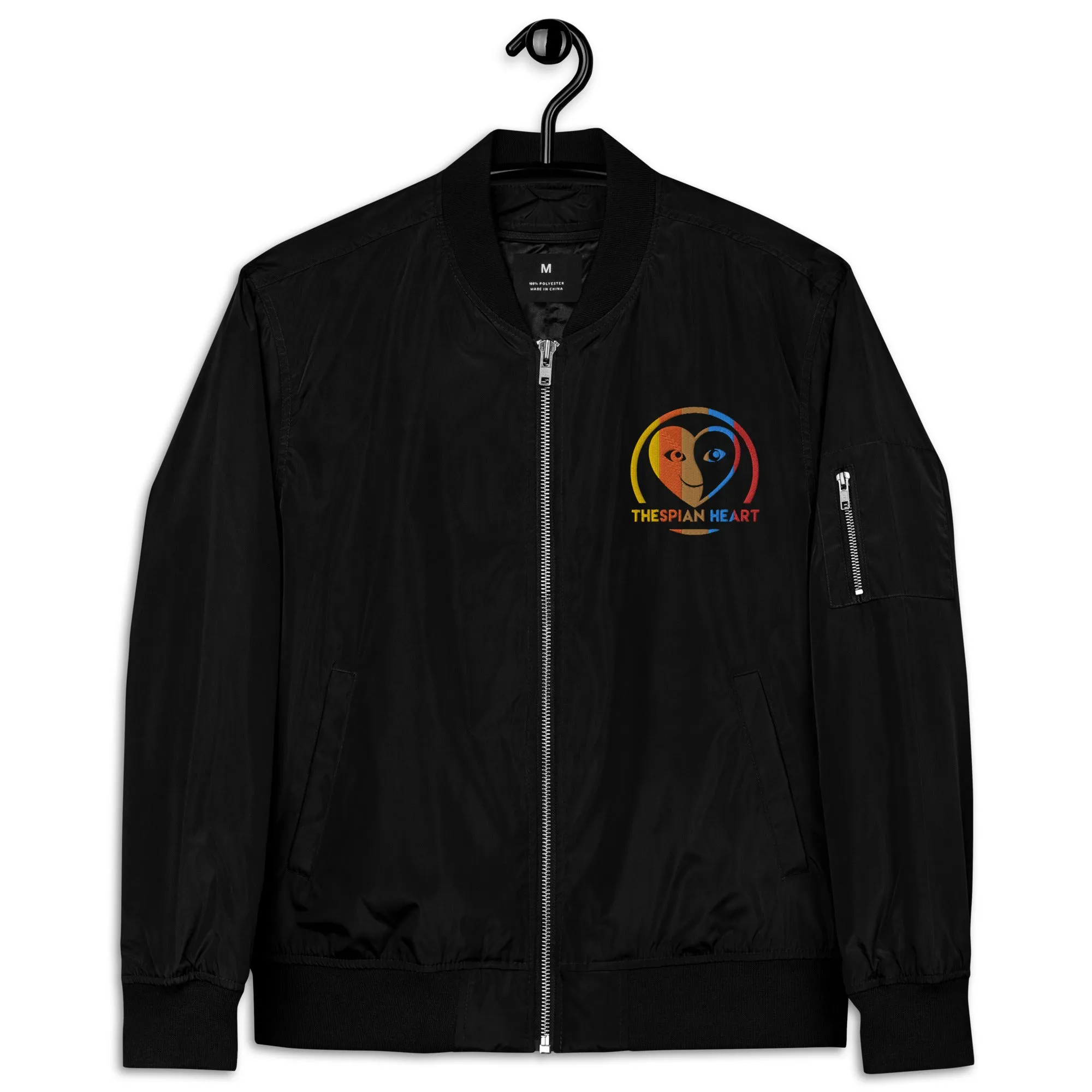 #Actorlife Embroidered Premium Recycled Bomber Jacket