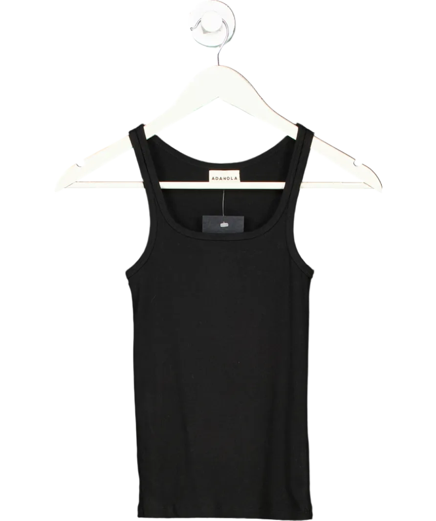 Adanola Black Ultimate Longline Tank Top UK M