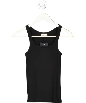 Adanola Black Ultimate Longline Tank Top UK M