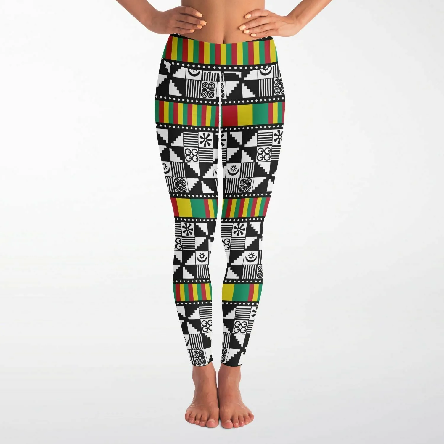 Adinkra Yoga Leggings