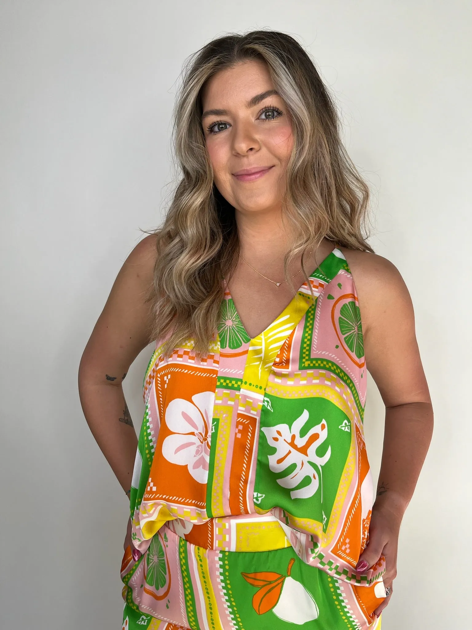 Adrienne Roxy Tank