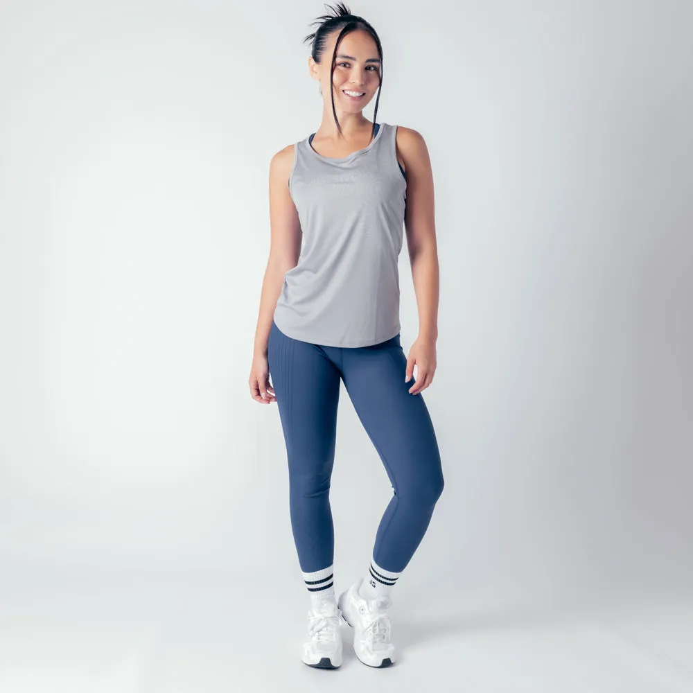 Agility Workout Leggings - True Navy