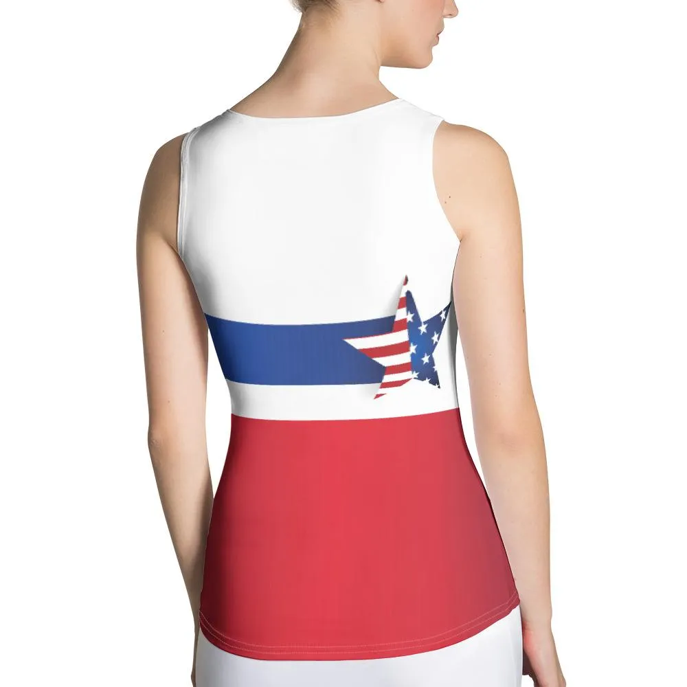 American Flag - Women's Tank Top