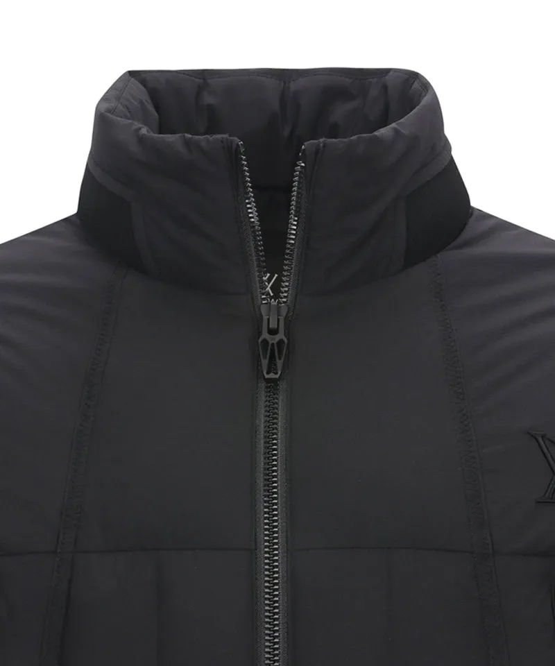 ANEW Golf Men's Sleeve Detachable Down Jacket - Black