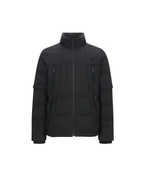 ANEW Golf Men's Sleeve Detachable Down Jacket - Black