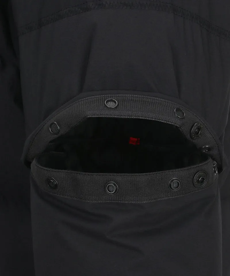 ANEW Golf Men's Sleeve Detachable Down Jacket - Black