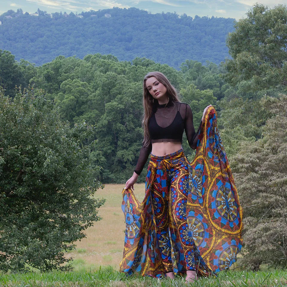 Asheville Cityscape World Tour Yoga Leggings