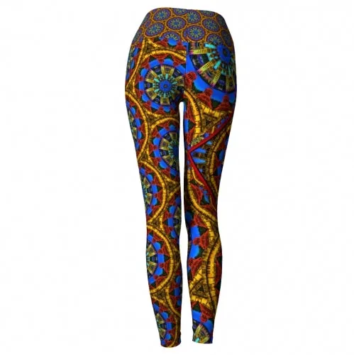 Asheville Cityscape World Tour Yoga Leggings