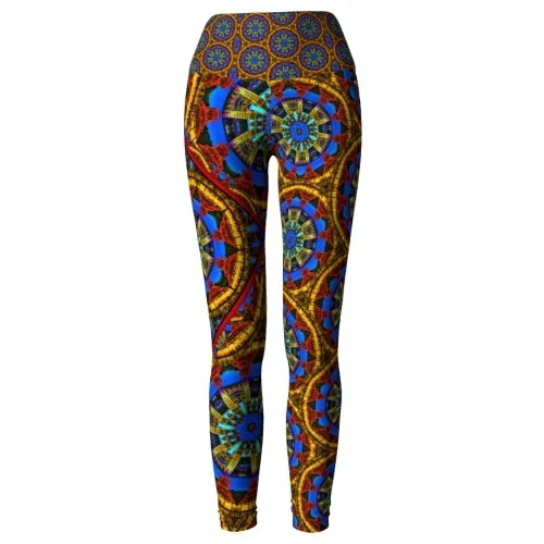 Asheville Cityscape World Tour Yoga Leggings