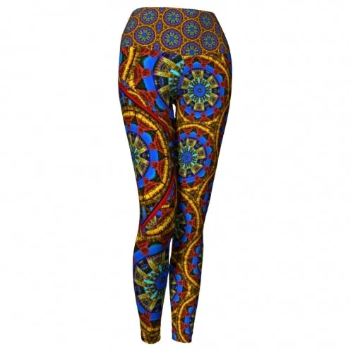 Asheville Cityscape World Tour Yoga Leggings