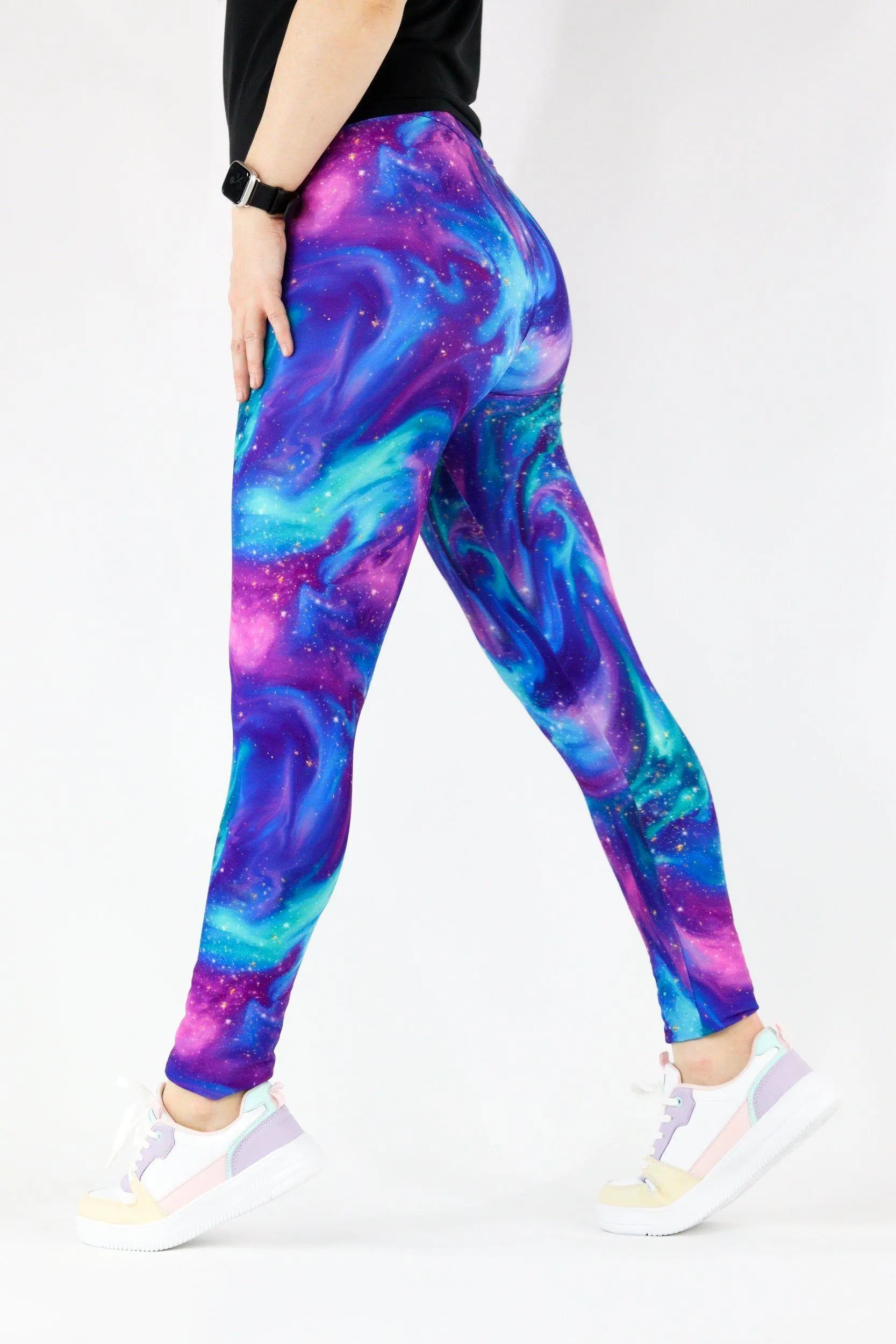 Aurora Sky - Casual Full Leggings