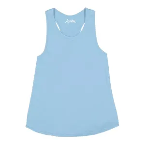 Azarhia Tank Top with Racer Back in Light Blue