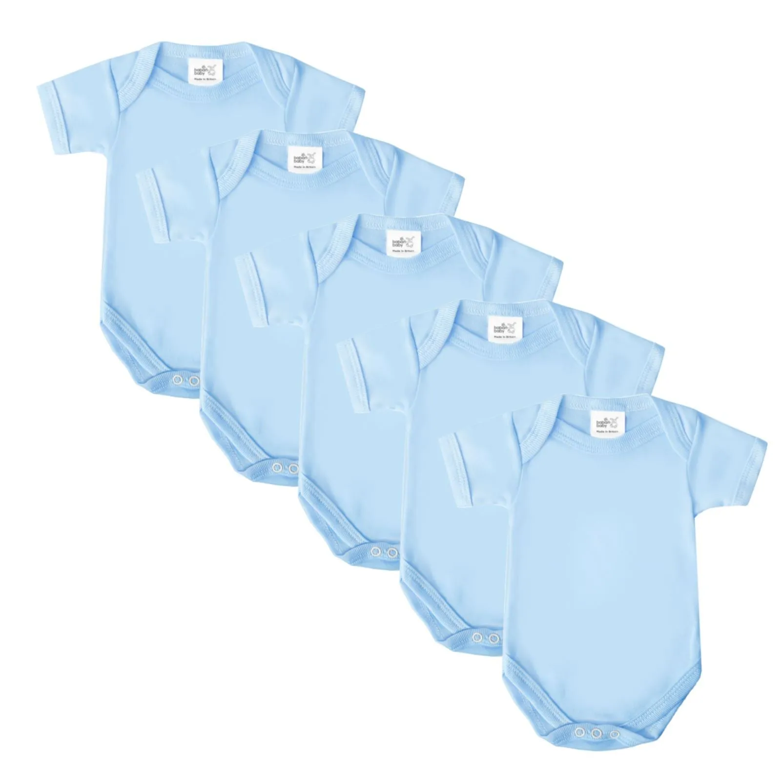 Baban Baby Bodysuits - 5 Pack