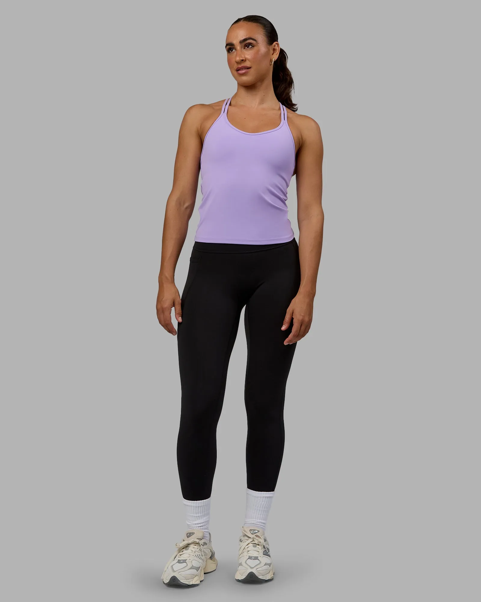 Balance Active Shelf Bra Tank - Pale Lilac