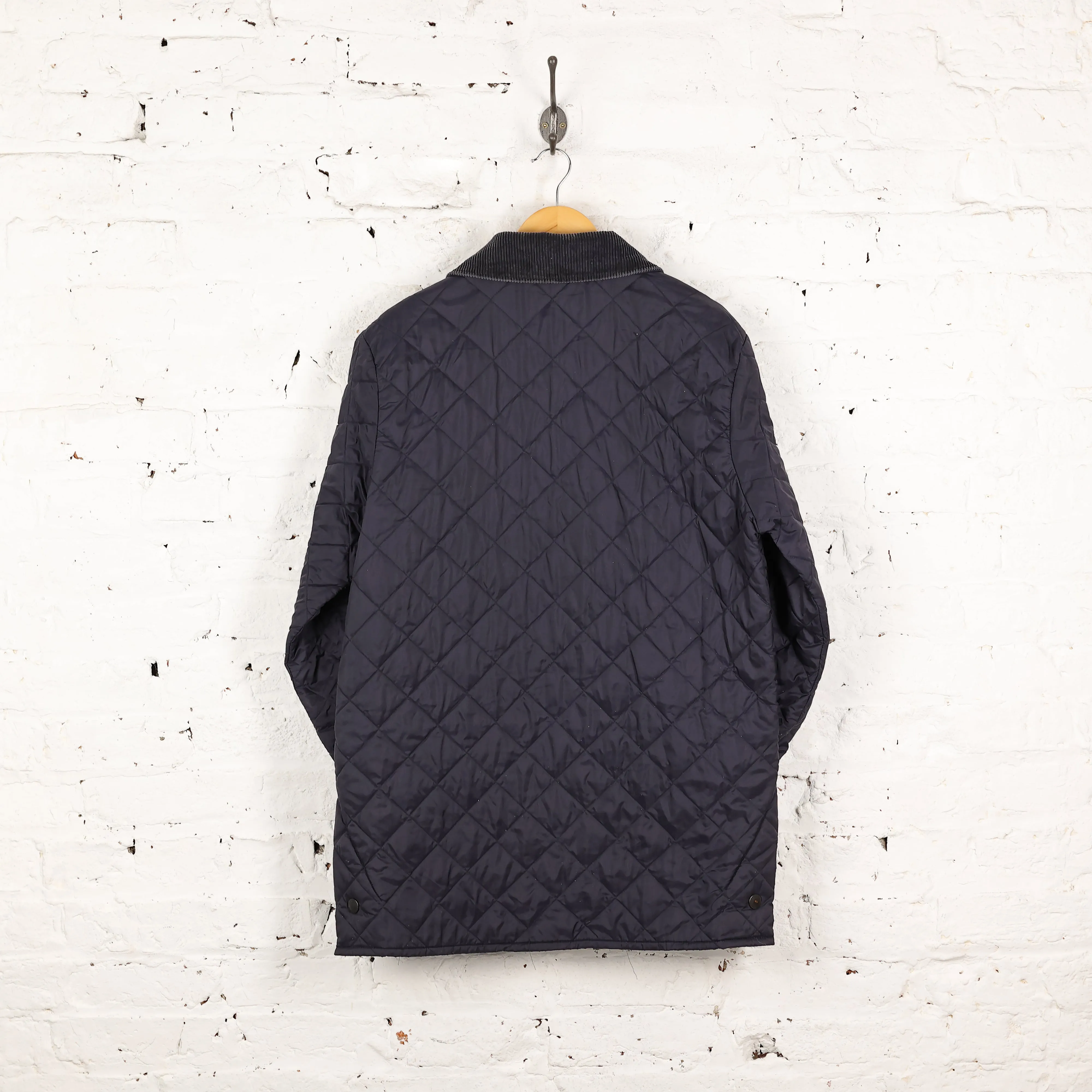 Barbour Liddesdale Quilted Jacket - Blue - M
