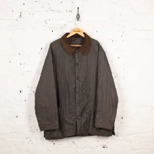 Barbour Liddesdale Quilted Jacket - Green - XXL