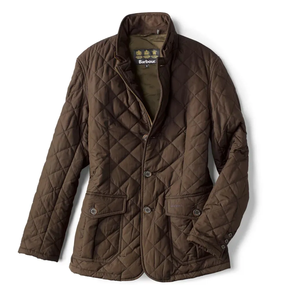 BARBOUR QUILTED LUTZ - OLIVE