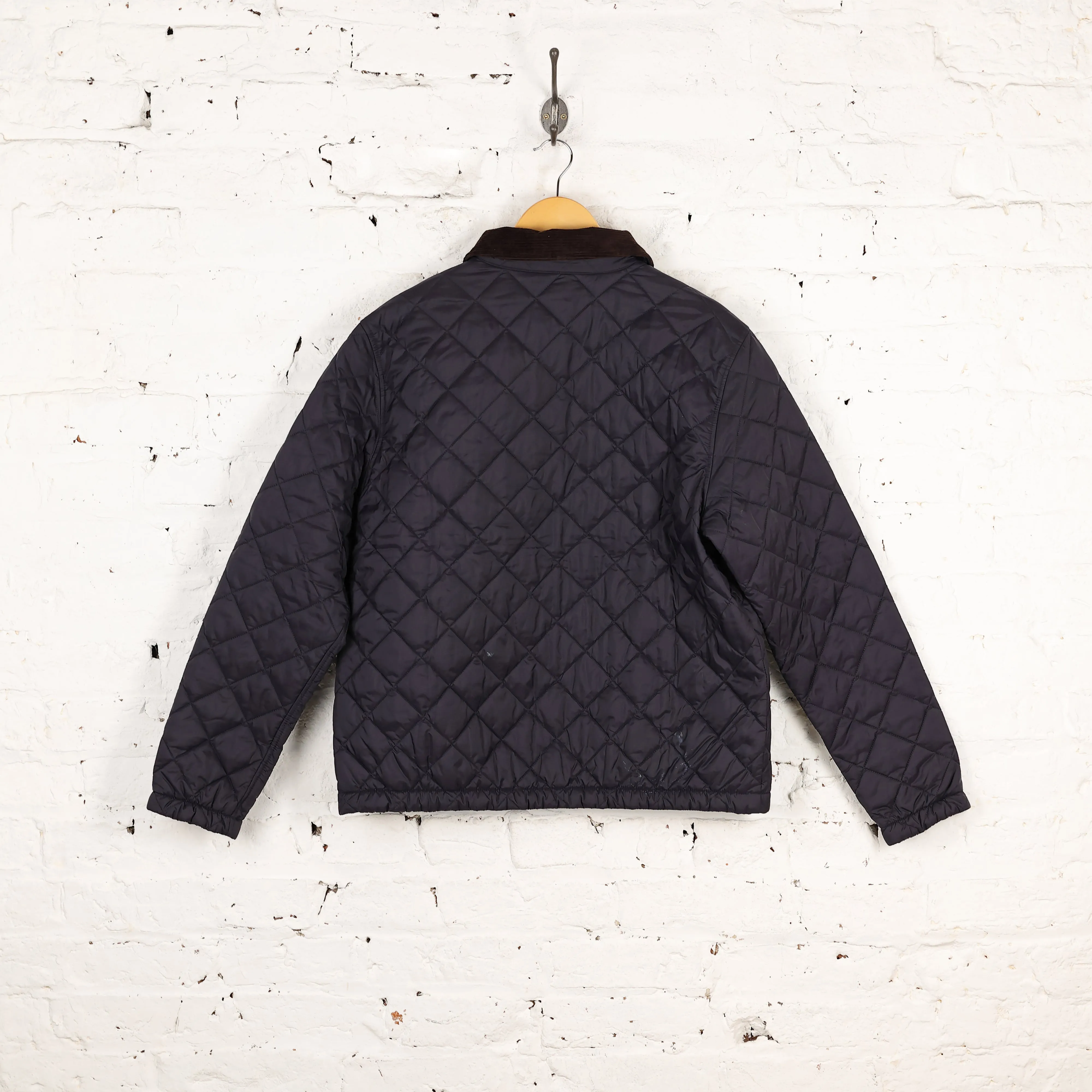 Barbour Vital Quilted Jacket - Blue - M