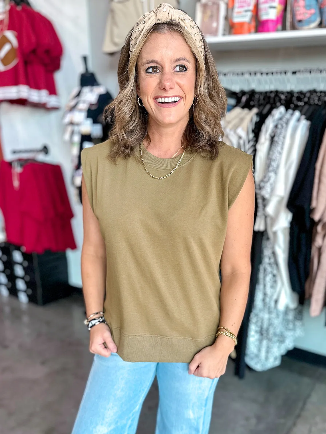 Bare Elegance Sleeveless Tank