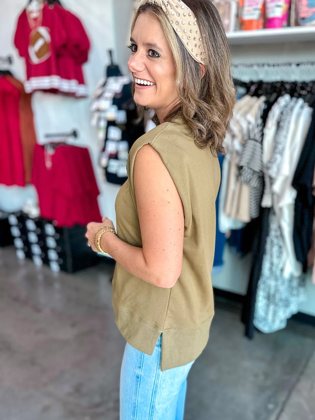 Bare Elegance Sleeveless Tank