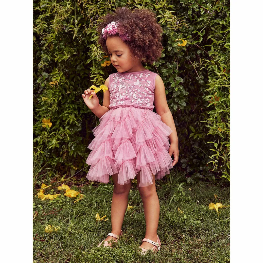 Bebe - Berry Delight Tutu Dress- Mulberry