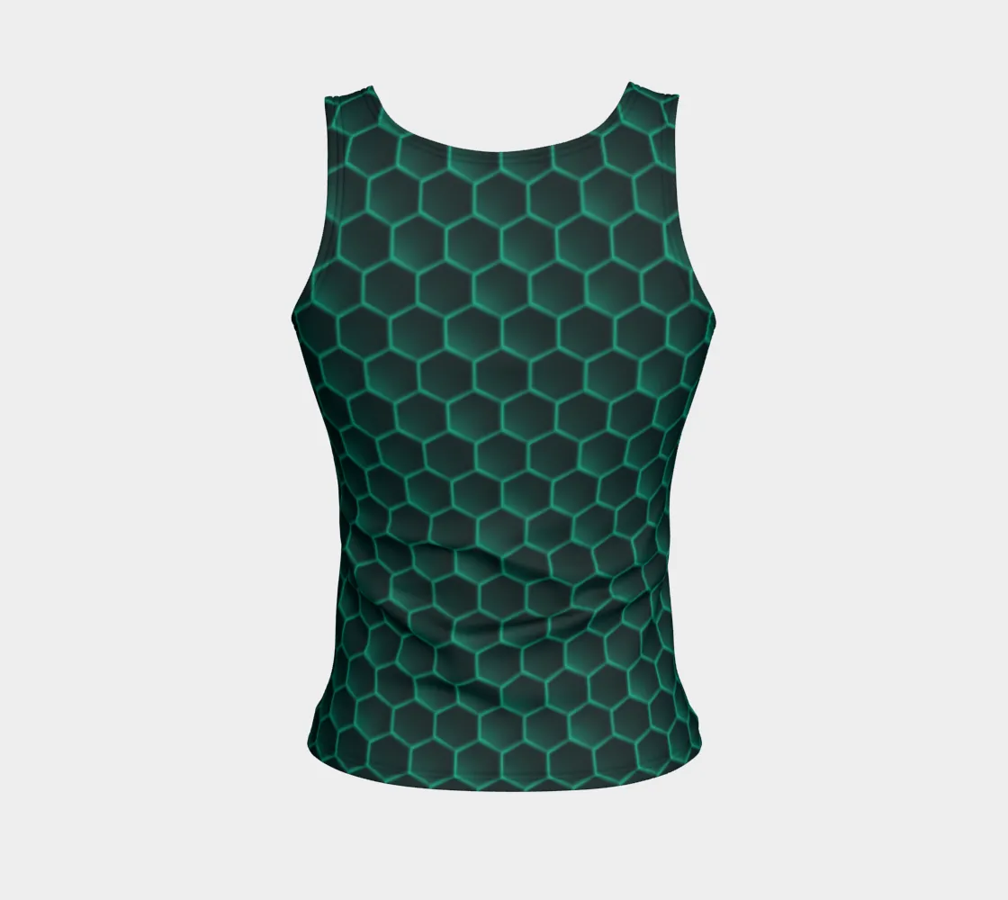 Bee Her Now Green Tank Top