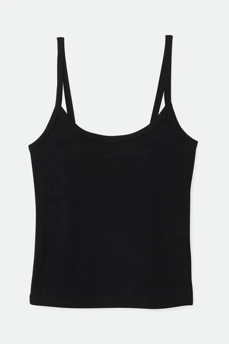 Betty Spaghetti Tank | Black