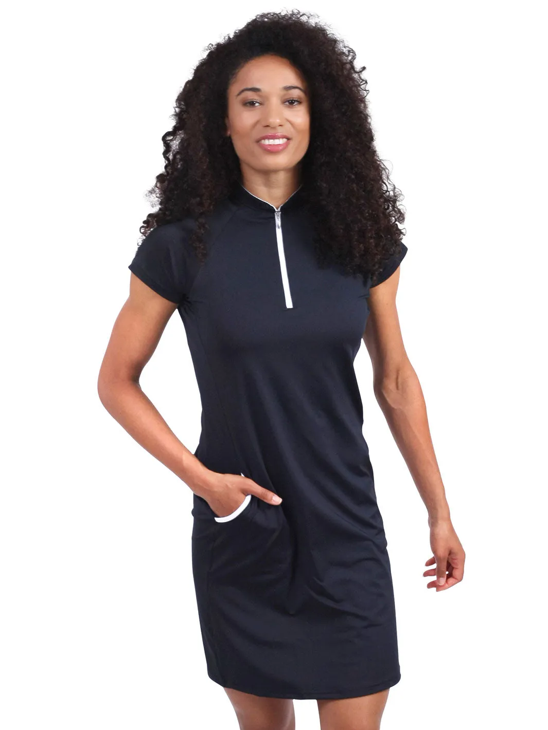 Bitsy Athletic Dress Black