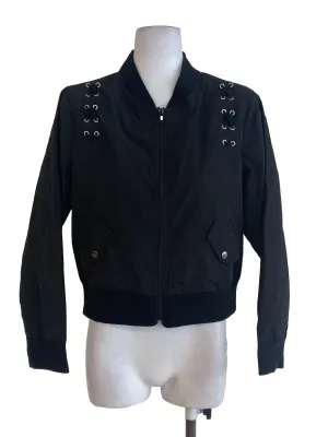 Black Bomber Jacket