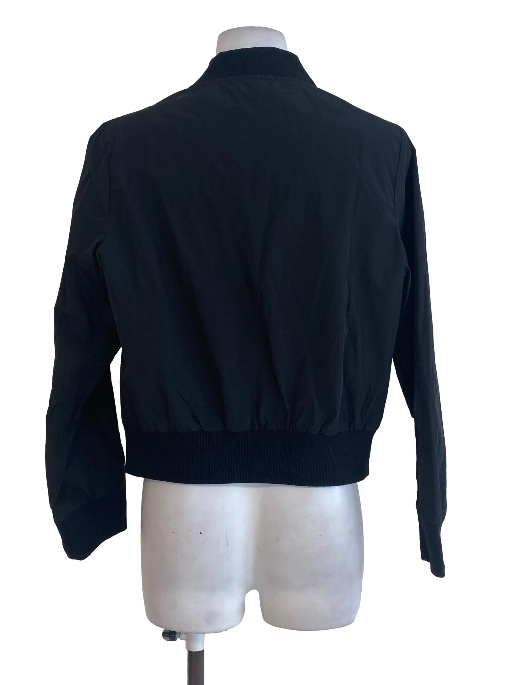 Black Bomber Jacket