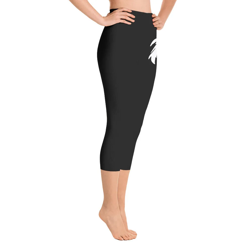 Black Yoga Capri Leggings