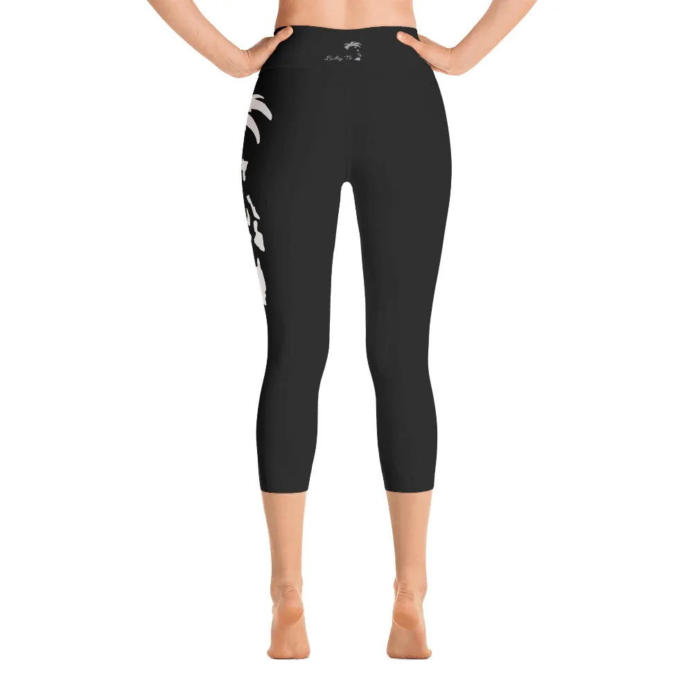 Black Yoga Capri Leggings