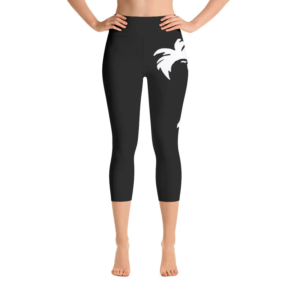 Black Yoga Capri Leggings