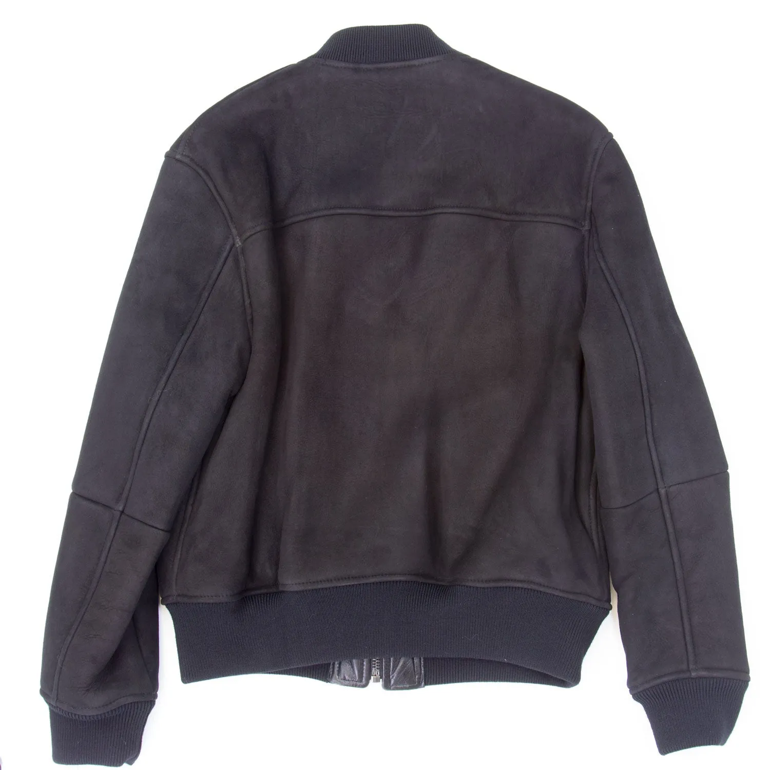 BLK DNM Men's Black Shealing Bomber Jacket #BFTLC01 $1195 NWT