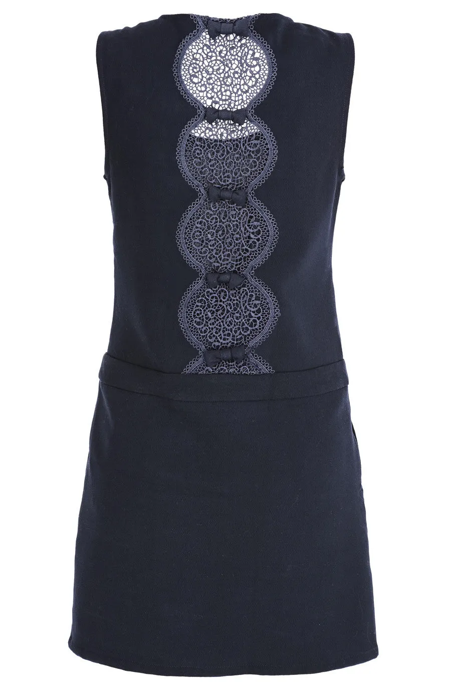 C BLOCK BASILIA Dark Blue Cocktail Evening Dress