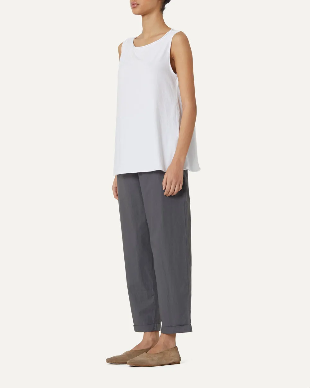 Canotta Gioia Tank in White