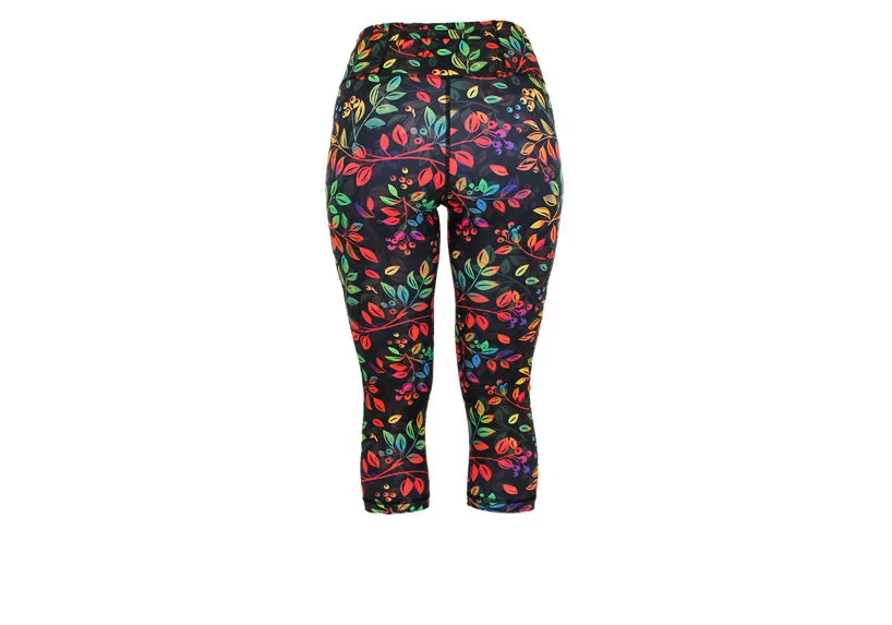 Capri Enchanted Woodland Leggings with pockets
