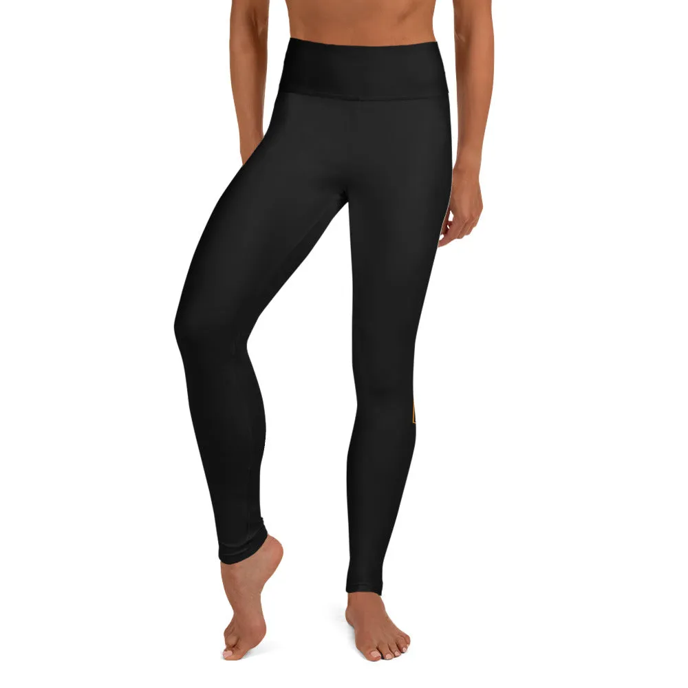 Chasin' Checkers Black Leggings