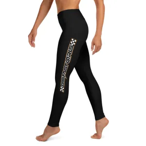 Chasin' Checkers Black Leggings