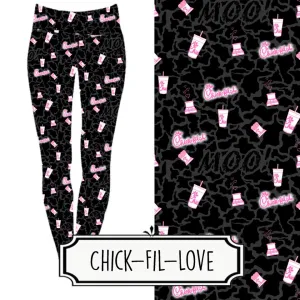 Chick Fil A Love Leggings