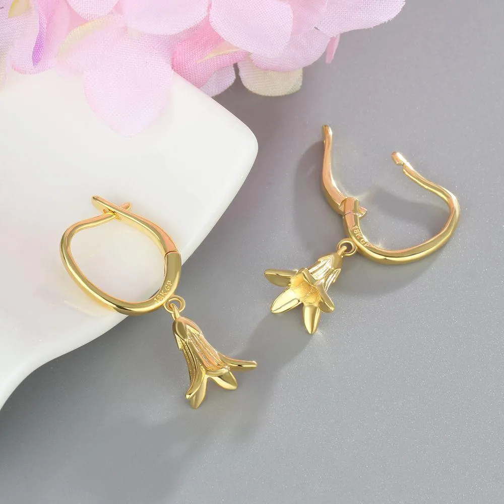 Cute Gold Plated Banana Shape Drop Earring, Party Jewelry Earrings for Women, Best Gift for Her