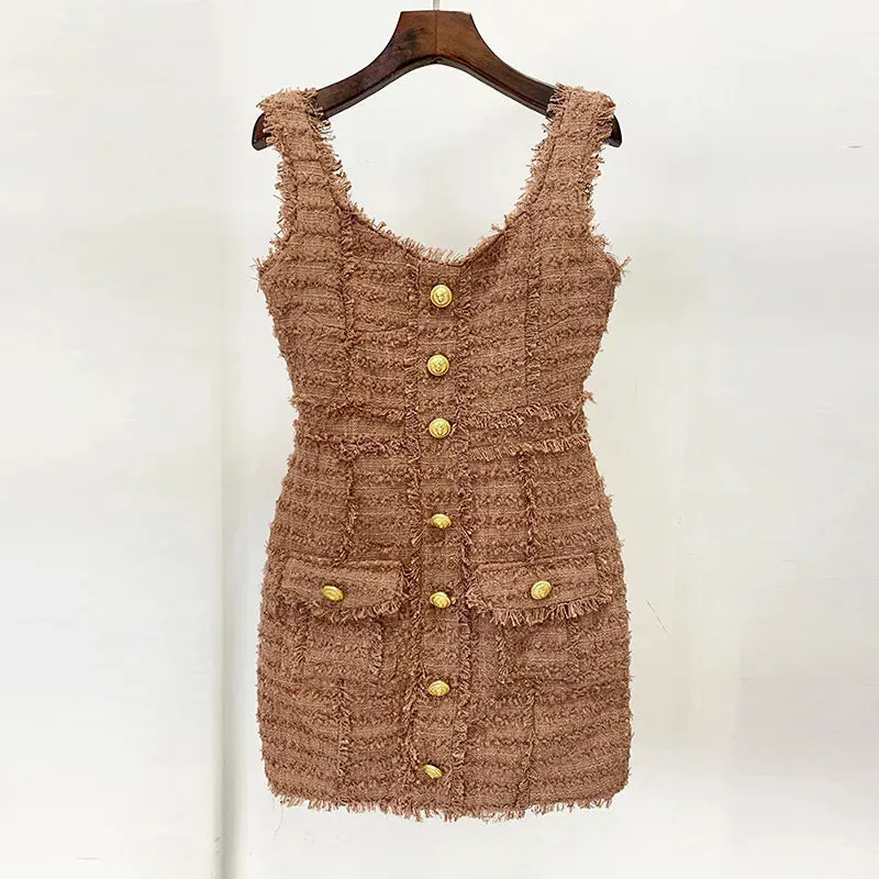 Dark Green Tank Dress