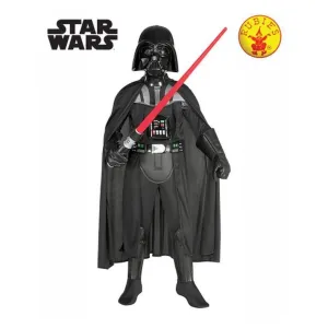 Darth Vader Deluxe Costume, Child Size Large