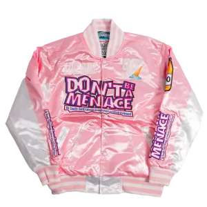 DBAM ALL OVER SATIN JACKET (PINK)