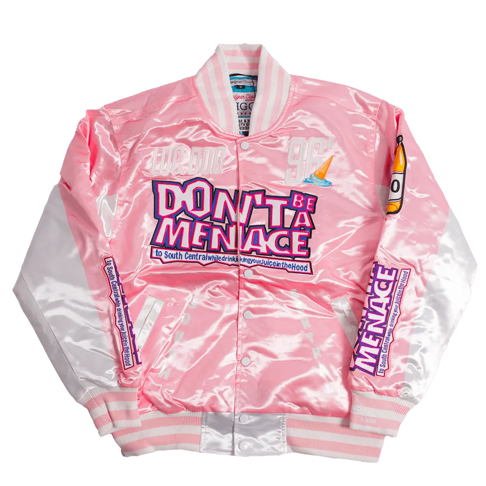 DBAM ALL OVER SATIN JACKET (PINK)