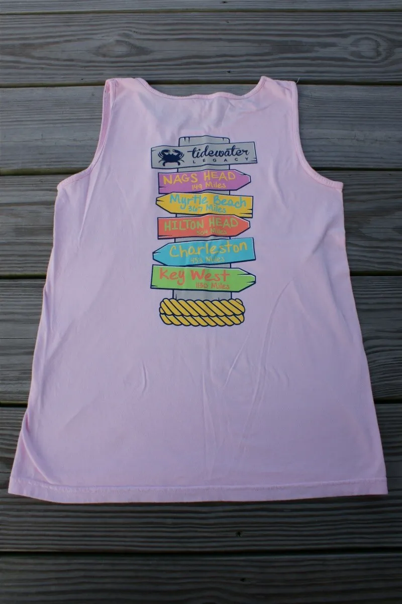 Directional Tank Top