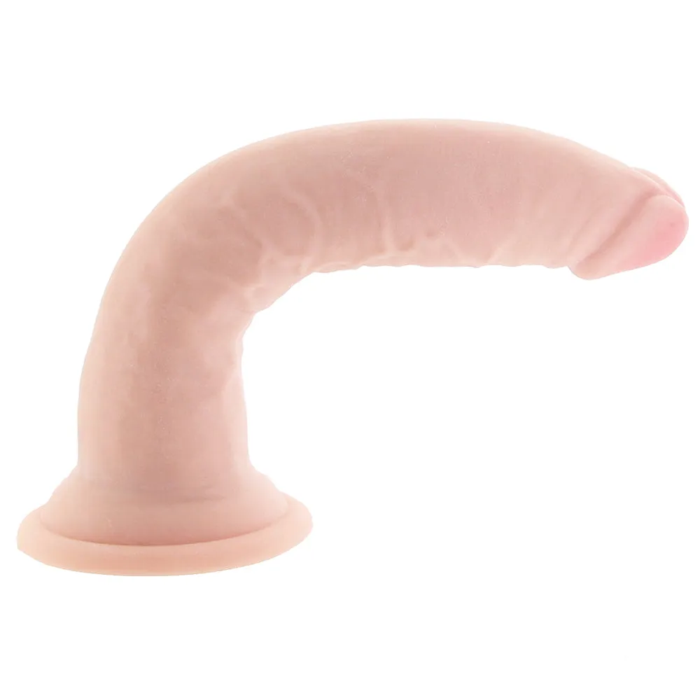 Dr. Skin Plus 7 Inch Posable Dildo in White
