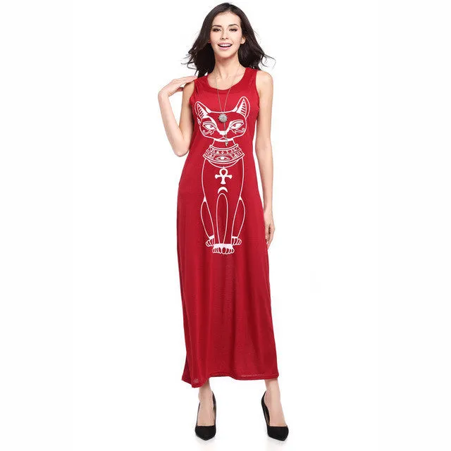 Egyptian Cat Dress