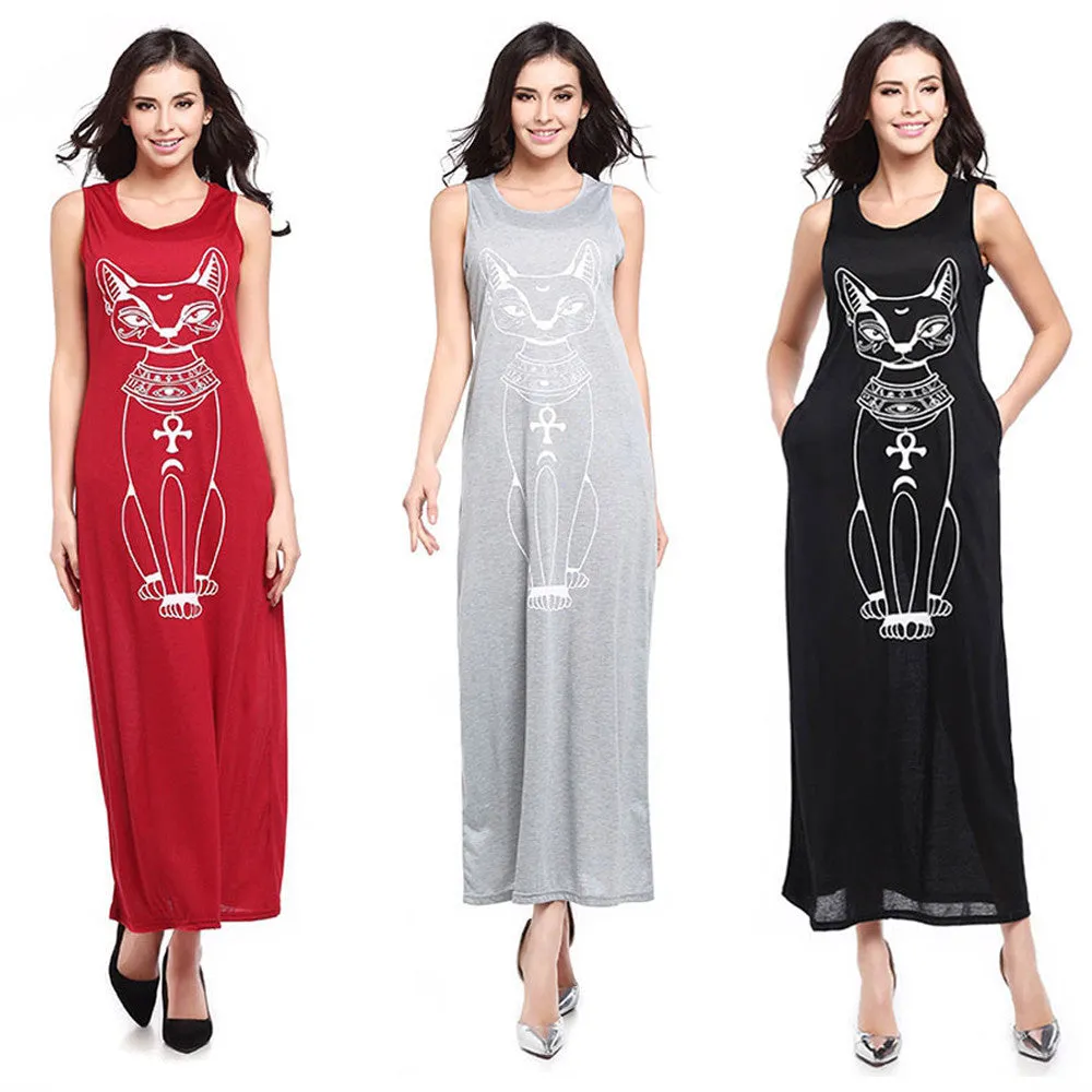 Egyptian Cat Dress